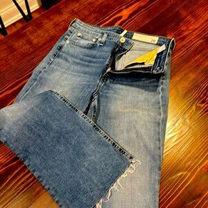 rag & bone cropped straight jeans